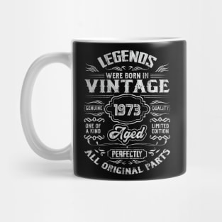 1973 Birthday Vintage Gift For Legends Born 1973 Mug